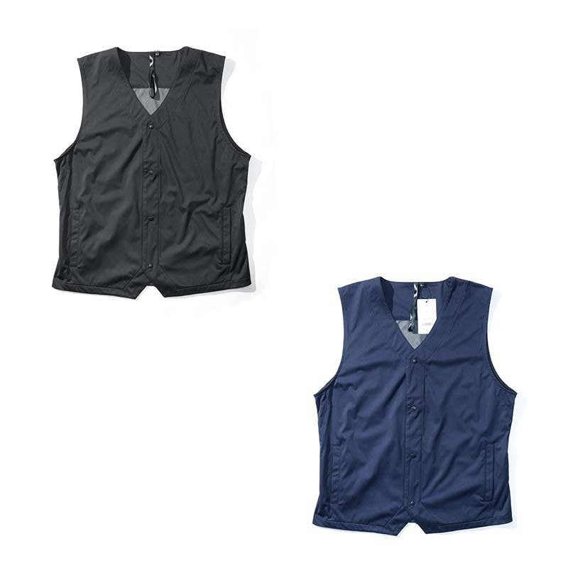 ジレ 防風ストレッチジレ V-23011 Vario 防風 ストレッチ ベスト 秋冬 メンズ ファッション カヴァーワーク D