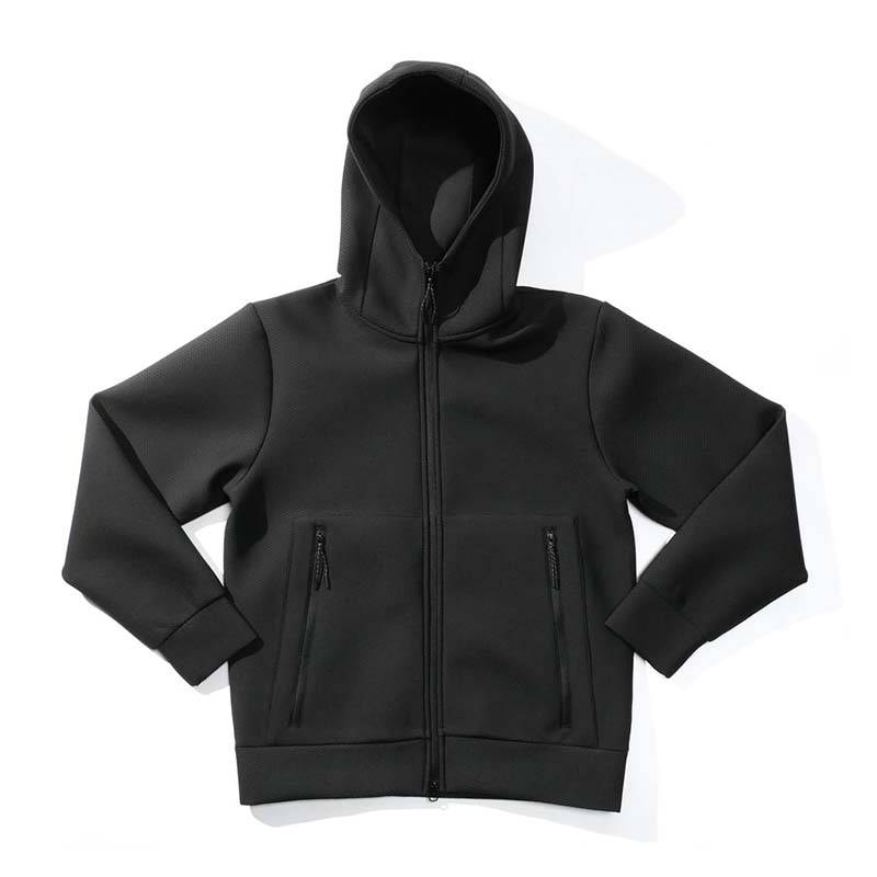 パーカー ハニカムニットテックパーカー V-13012 黒 アウター 秋冬 メンズ ファッション アウトドア カヴァーワーク D