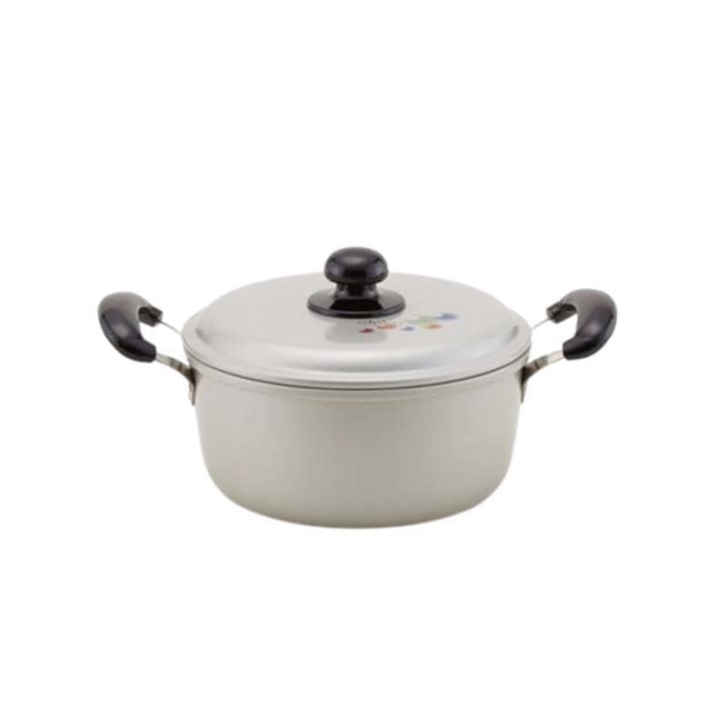 鍋 エシャロット 両手鍋 18cm ガス火用 国産 北陸アルミニウム なべ キッチンウェア 調理器具 金TD