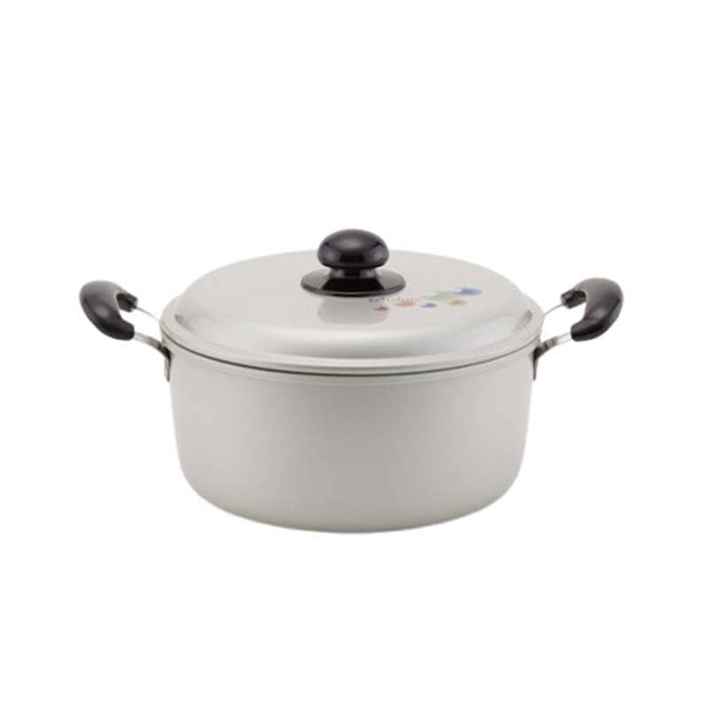 鍋 エシャロット 両手鍋 24cm ガス火用 国産 北陸アルミニウム なべ キッチンウェア 調理器具 金TD