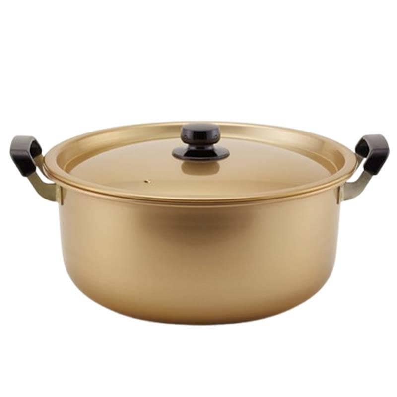 鍋 純しゅう酸味づくし 両手鍋 37cm ガス火用 国産 北陸アルミニウム なべ キッチンウェア 調理器具 金TD