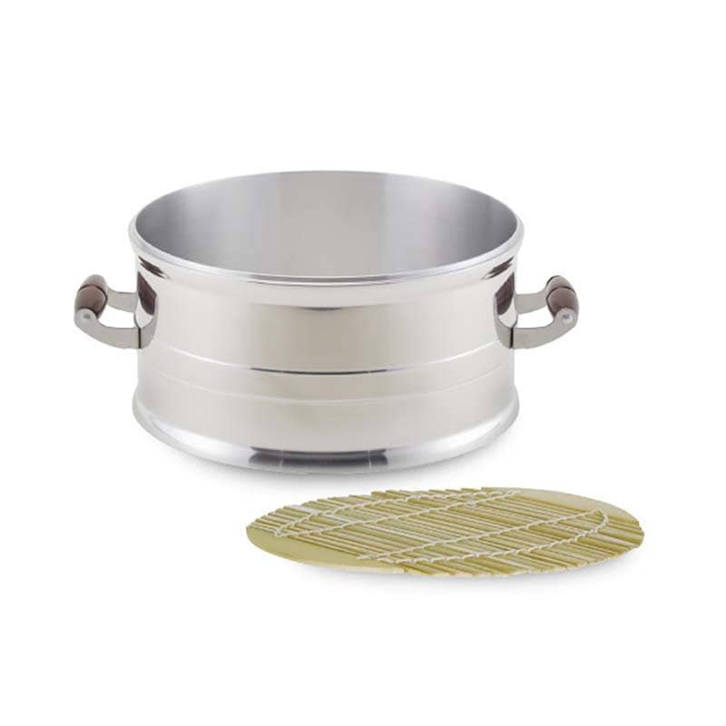 せいろ DX長生セイロ セイロ 単品 30cm 竹スノコ付 北陸アルミニウム 蒸し器 キッチンウェア 調理器具 金TD