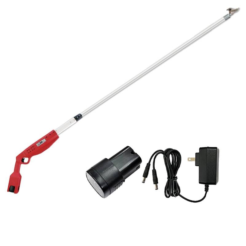 高枝充電2.0 バッテリー 充電器付 N-782 26mm×約2000本切断 ニシガキ工業 剪定ばさみ 鋏 枝切 充電式 コードレス ハイパワー 高所 三冨D