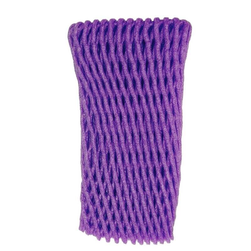 1000枚 W-17cm 紫 フルーツキャップ ダブルキャップ ぶどう マスカット 緩衝材 保護材 発砲ネット クッション材 メッシュ状 果物 保護 ネット 日栄産業 代引不可