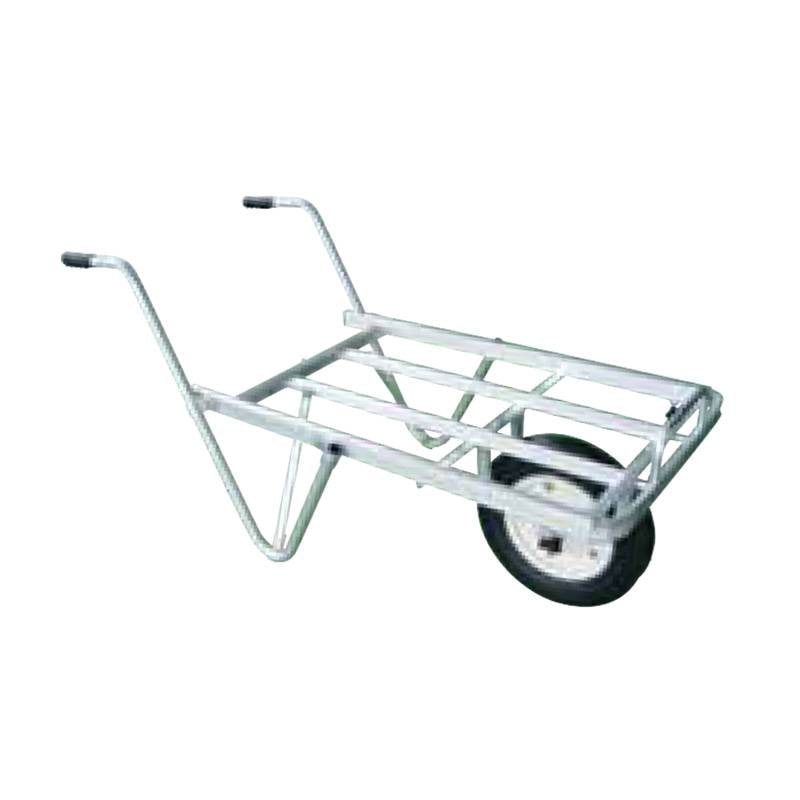 アルコン シングル F23 アルミ組立式アルコン 一輪車 台車 運搬車 アルミス 代引不可