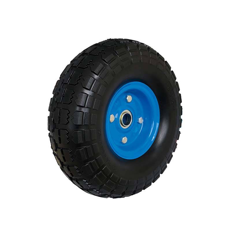 ハウスカー用替タイヤ ノーパンクタイヤ 青ホイル 10インチ SR1009S 10本 マツモト タイヤ スチールホイル 運搬機器 農業 園芸 カ園 個人宅配送不可 代引不可