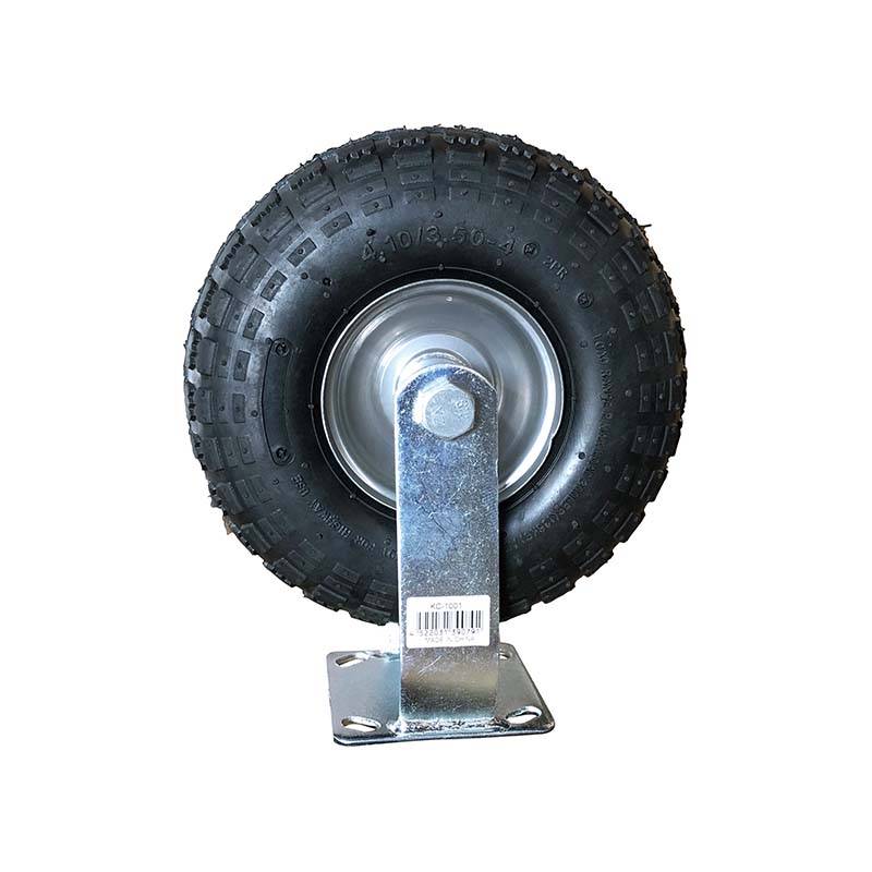 替キャスター 10インチ固定 エアータイヤ キャスター付 KC-1001 12個 マツモト タイヤ キャスター 運搬機器 農業 園芸 カ園 個人宅配送不可 代引不可