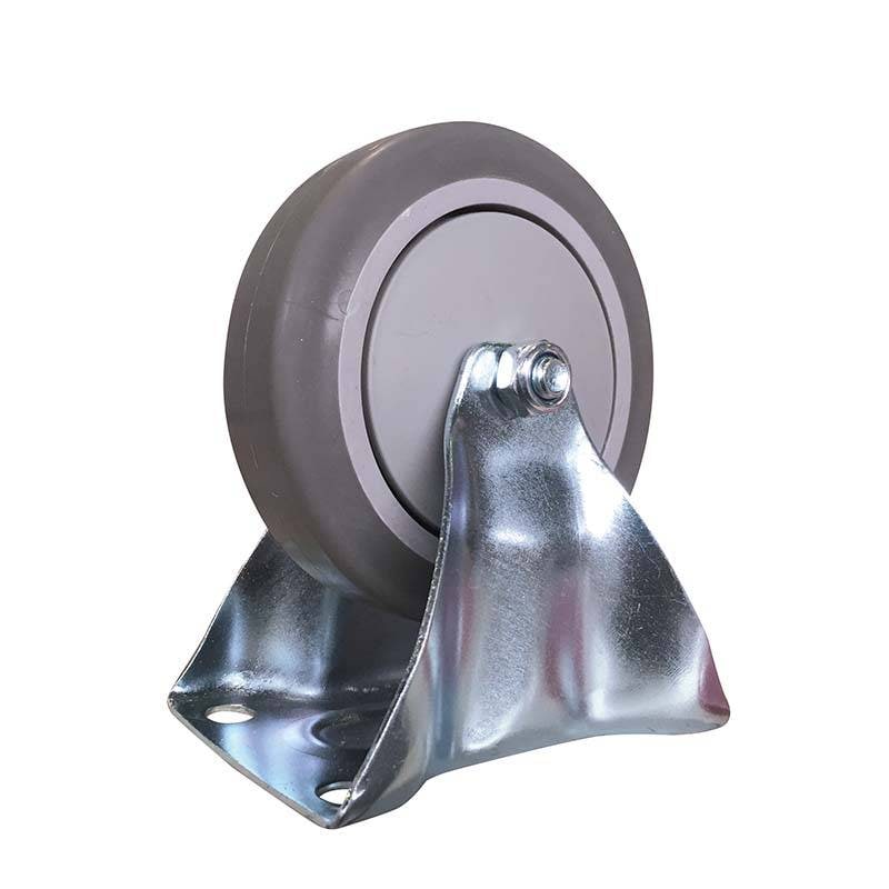 替キャスター 5インチ固定 KC-0501 12個 マツモト タイヤ キャスター 運搬機器 農業 園芸 ガーデニング カ園 個人宅配送不可 代引不可