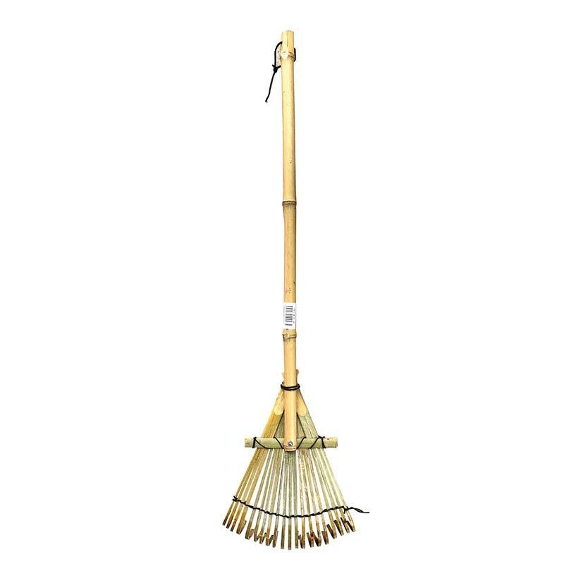 竹くまで 小 20本爪 100本 マツモト 熊手 くまで 箒 掃除 清掃 庭 ガーデニング 園芸 カ園 個人宅配送不可 代引不可