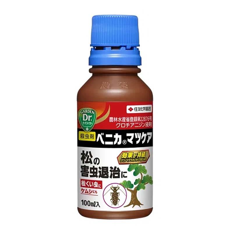 殺虫剤 ベニカマツケア 100ml 60本 KINCHO園芸 松 害虫対策 防除 園芸 ガーデニング カ園 個人宅配送不可 代引不可