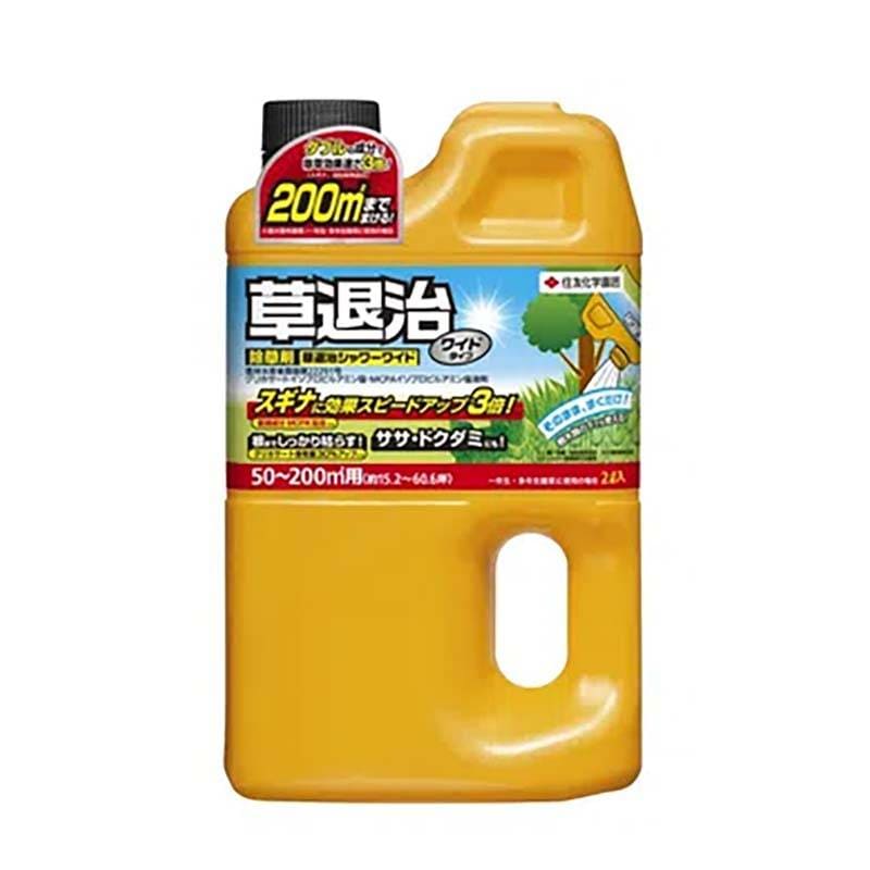 除草剤 草退治シャワーワイド 2L 8本 KINCHO園芸 除草 雑草対策 速効 農業 園芸 ガーデニング カ園 個人宅配送不可 代引不可