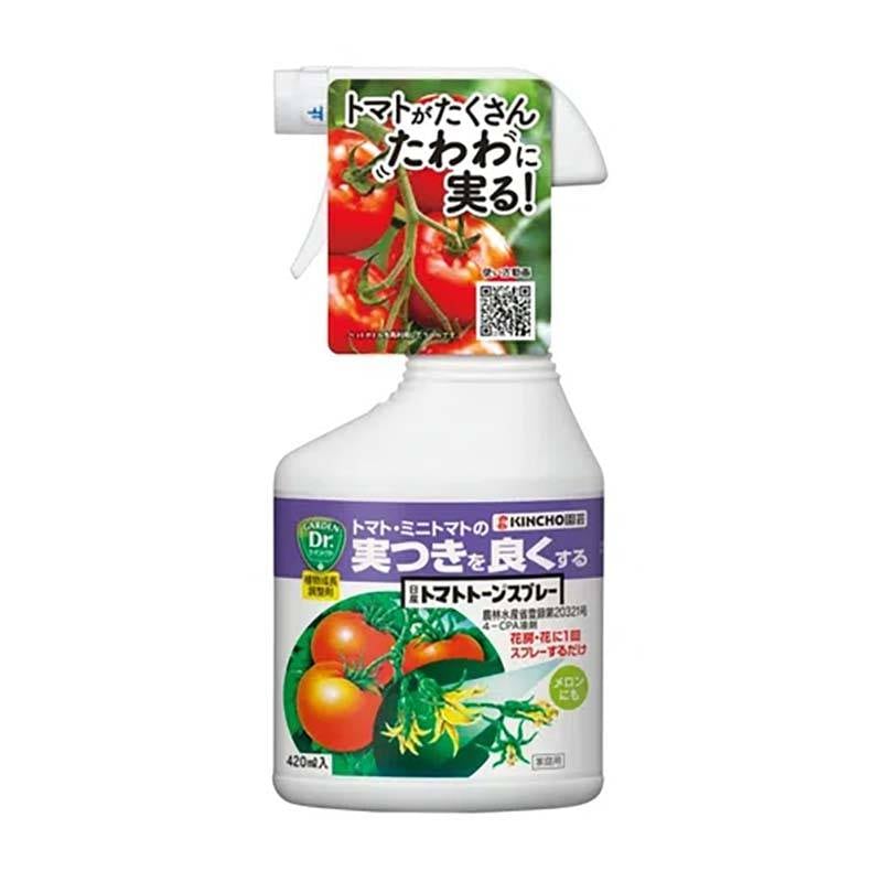 植物成長調整剤 日産トマトトーンスプレー 420ml 30本 KINCHO園芸 着果促進 農業 園芸 ガーデニング カ園 個人宅配送不可 代引不可