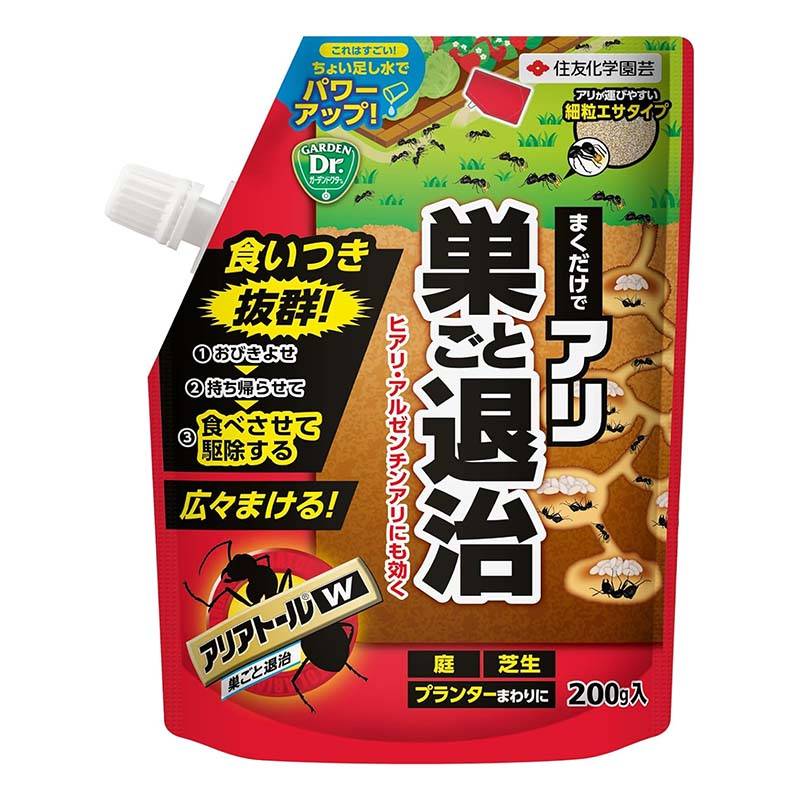 殺虫剤 アリアトールW 200g 40個 KINCHO園芸 アリ 不快害虫対策 農業 園芸 ガーデニング カ園 個人宅配送不可 代引不可