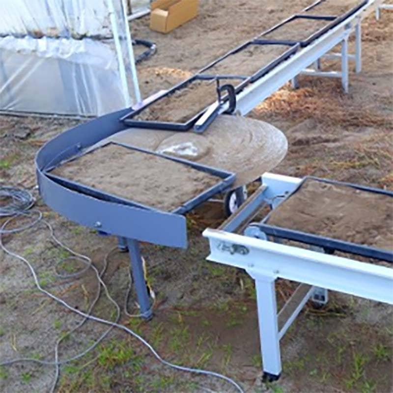 ロングキャリー用 ターンテーブル T3-75 美善 bizen 苗箱 ベルト搬送装置 運搬 搬送 代引不可