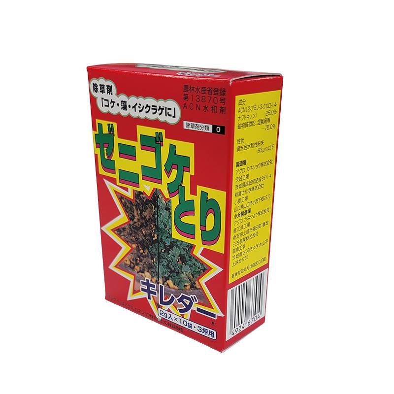 ゼニゴケとり キレダー 2g×10入 アグロカネショウ イシクラゲ ゼニゴケ 苔退治 苔除去 除草剤 イN DZ