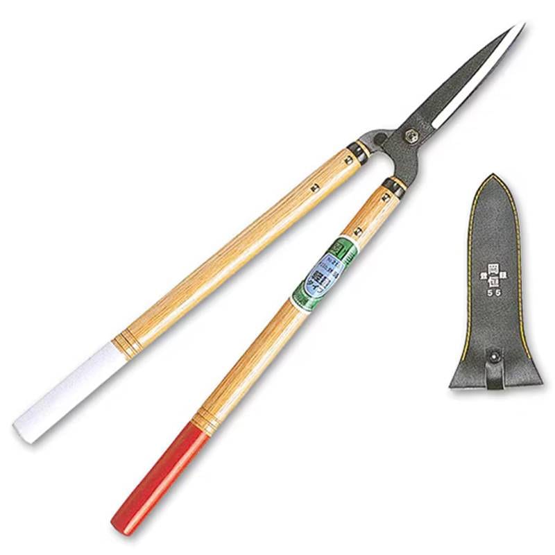 岡恒 No.218 刈込鋏 55型 軽量タイプ  全長665mm 刃長145mm 重量800g 刈込ばさみ 園芸 剪定 北S H