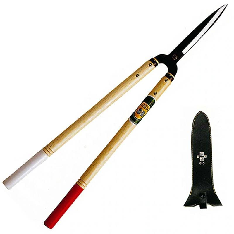 岡恒 No.205 刈込鋏 60型  全長745mm 刃長175mm 重量1100g 刈込ばさみ 園芸 剪定 北S H