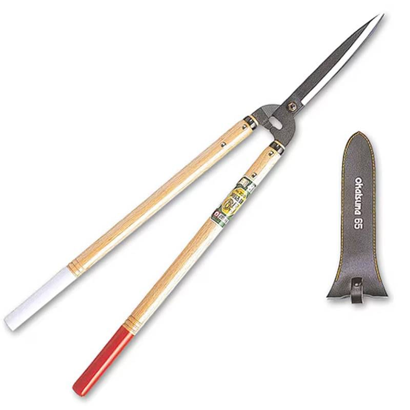 岡恒 No.230 刈込鋏 65型 全長780mm 刃長200mm 重量1150g 刈込ばさみ 園芸 剪定 北S H