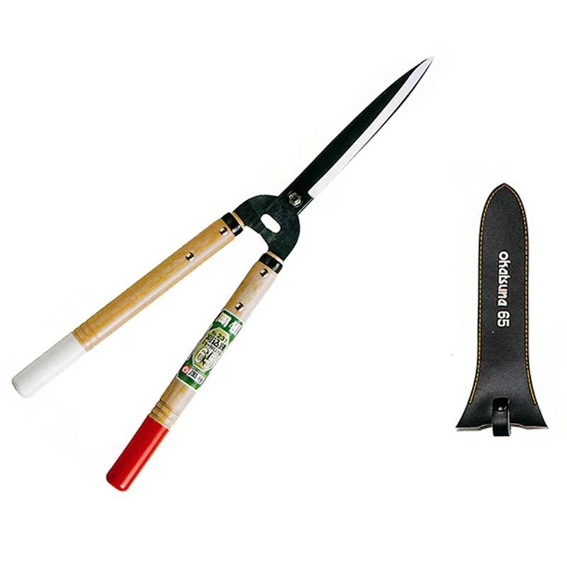 岡恒 No.231 刈込鋏 65型 ショートハンド 全長570mm 刃長200mm 重量890g 刈込ばさみ 園芸 剪定 北S H
