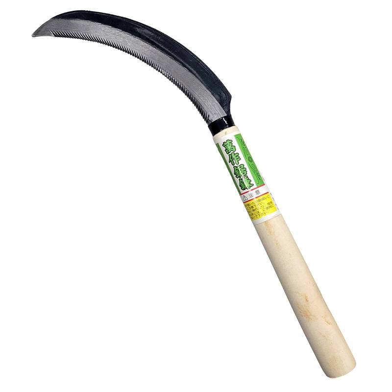 萬作鋸鎌 605110 刃渡155mm 片山利器 草刈り 除草 野菜 収穫 農業 園芸 アウトドア 三冨DZ