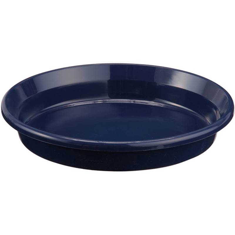 160個 鉢皿F型4号 ブルー 122×26mm ポット 鉢 受皿 花 植物 おしゃれ アップルウェアー タS 個人宅配送不可 D