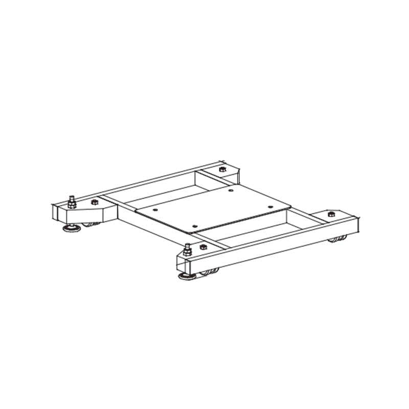 フレコン用昇降機キャスターベース FSH-27用 ホクエツ キャスターベース オプション 昇降機 穀物 搬送 オK 個人宅配送不可 代引不可