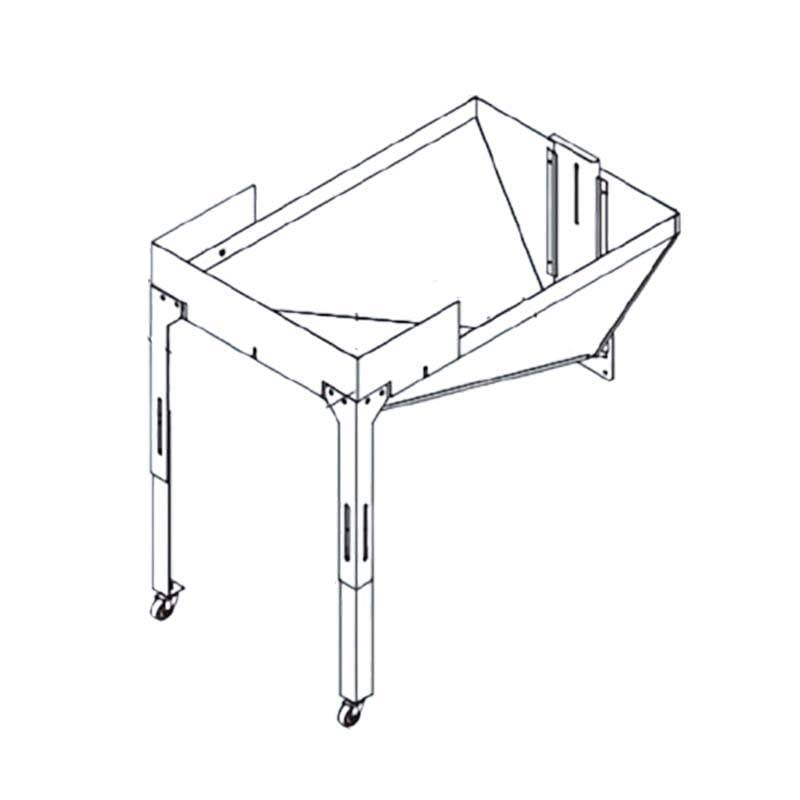 投入ホッパー 玄米用フレコンホッパー FH-4G ホクエツ 昇吉 昇吉用 オプション 昇降機 穀物 搬送 オK 個人宅配送不可 代引不可