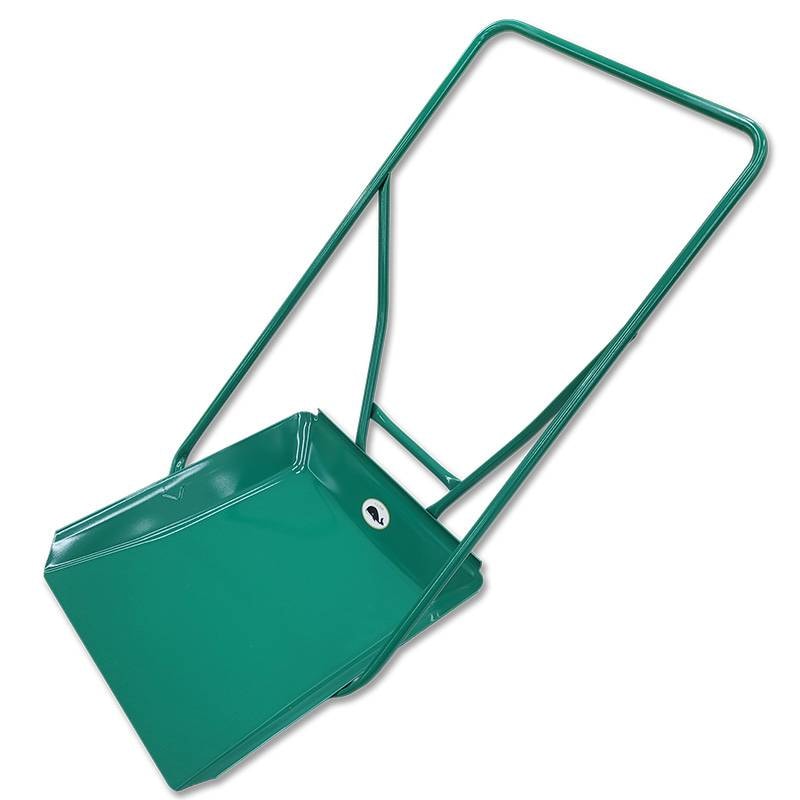 くじら印 スノーダンプ 緑 鉄製 平型 アベキン 除雪 雪かき 雪下ろし 雪対策 冬 中G H