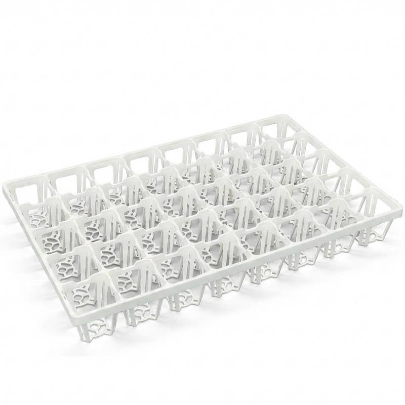 30個 システムトレー 75CS 40穴 白 ホワイト W52.8×D33.3×H6.4cm プレステラ CSPポット75 ノーマルポット対応 日本ポリ鉢販売 タS 個人宅配送不可 D