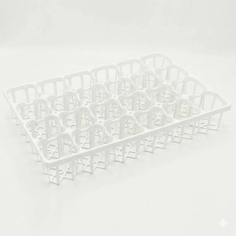 30個 システムトレー 90CS2 白 24穴 W48.4×D32.4×H7.6cm CSPポット90 SSPポット90 プレステラ90 ノーマルポット対応 日本ポリ鉢販売 タS 個人宅配送不可 D