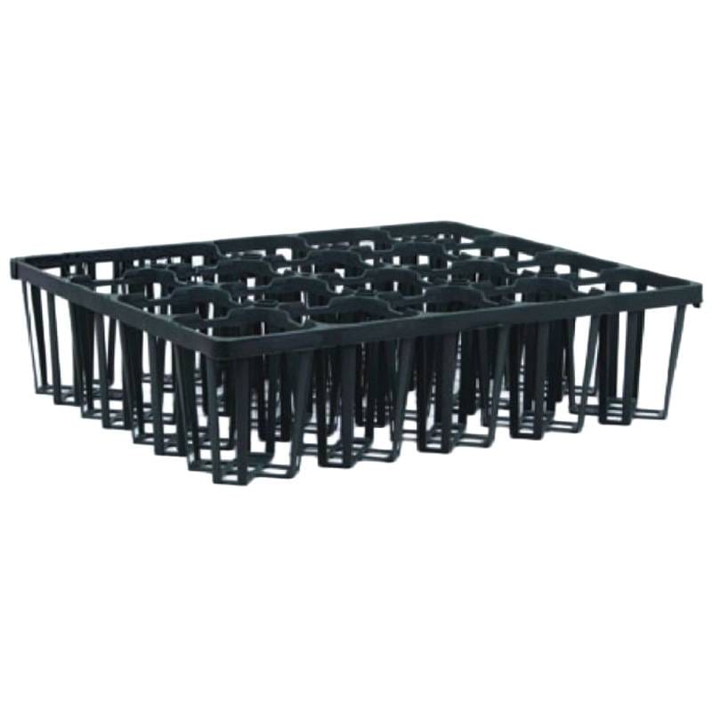 25個 システムトレー 深型105CSL 黒 20穴 W46.9×D37.5×H11.5cm CSP深鉢105 丸型深鉢105 プレステラ深鉢105 対応 日本ポリ鉢販売 タS 個人宅配送不可 D