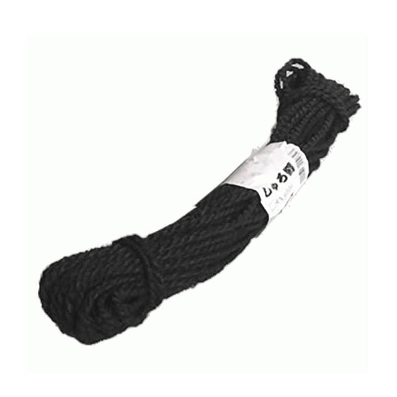 シュロ縄 黒 3mm×20m 早瀬工業 日A DZ