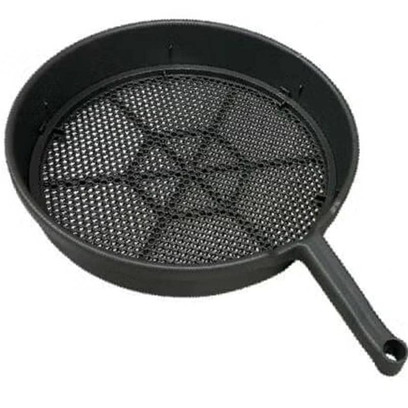 10個 ふるいの達人 φ30cm ストーングレー 砂 土 プラスチック ガーデニング 植物 園芸 カーメン君 DAIMのコラボ商品 第一ビニール 金T D