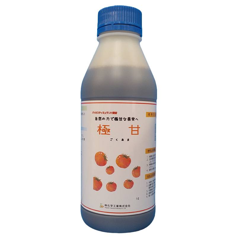 10本 極甘 1L ごくあま 液状肥料 畑 家庭菜園 トマト とまと ガーデニング 農業 園芸 林化学工業 タS 代引不可