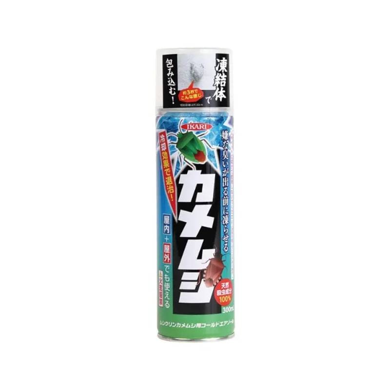 ムシクリン カメムシ用 コールドエアゾール 300ml イカリ消毒 屋内・屋外 凍結 駆除 スプレー 侵入防止 カメムシ かめむし 害虫駆除剤 福K D
