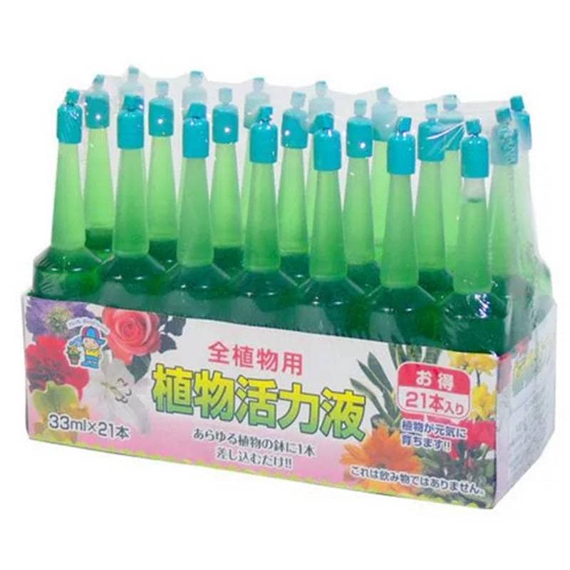 植物活力液 アンプル 33ml×21本 あかぎ園芸 6-10-5 肥料 園芸 吉S DZ