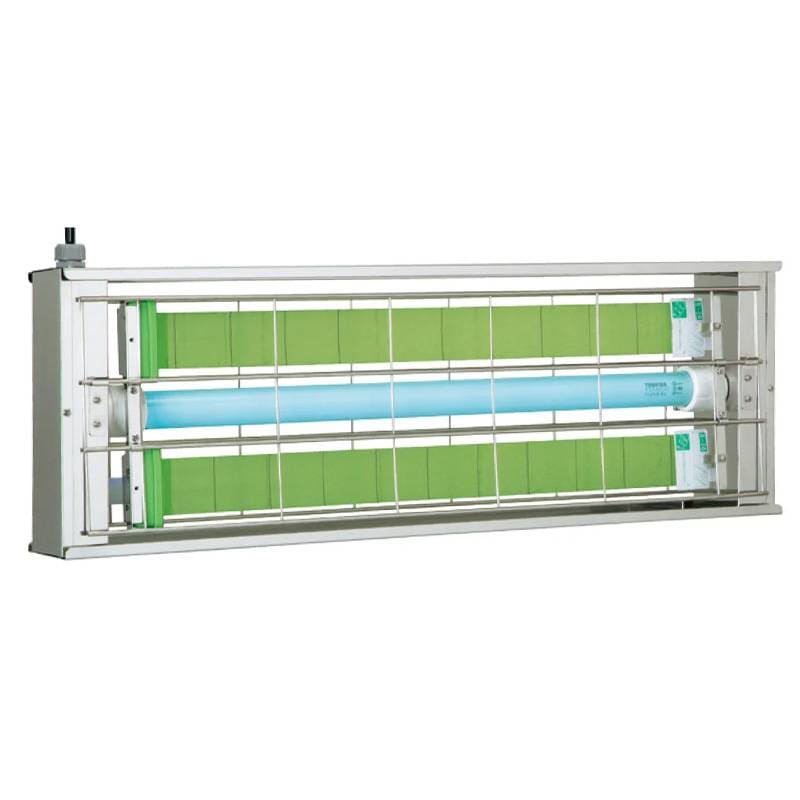 ムシポン MPX-2000K-IP 捕虫器 横710×奥行100×高さ230mm 防水 防湿 防塵 JIS保護等級IP55 グロースタータ式 吊下型 虫 ムシ 捕虫 朝日産業 オK 代引不可