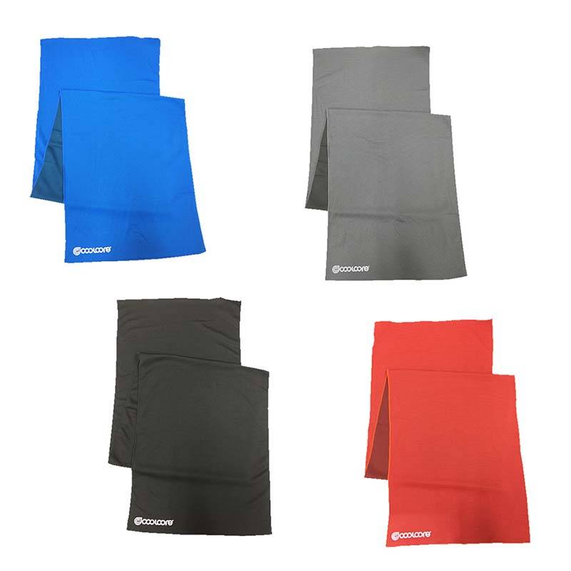 タオル EXTRA COOLING TOWEL 機能性冷感タオル FT-5801H クールコア 冷感グッズ 冷感 冷却 夏 アウトドア スポーツ カヴァーワーク D