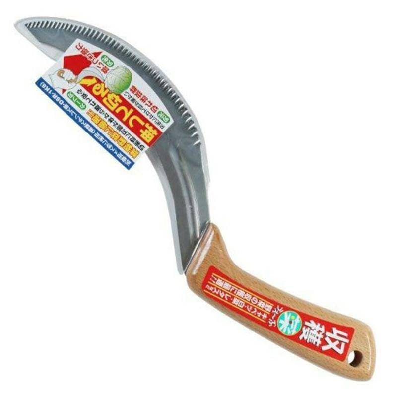 ステンレス収穫菜うぇーぶ 白菜 キャベツ レタス 野菜 収穫 鎌 カマ 長田製作所 三冨 D
