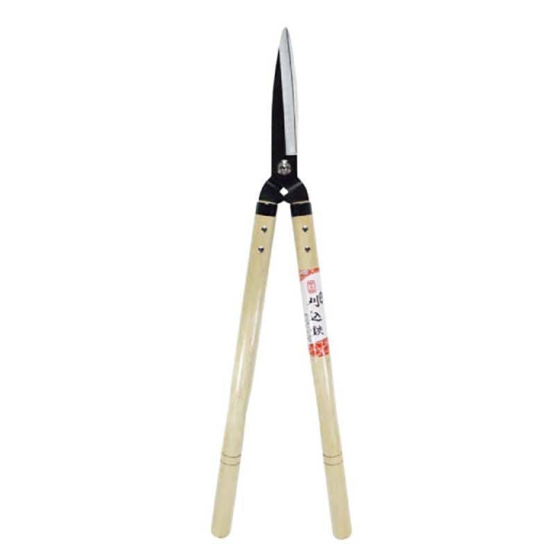 園芸鋏 庭太郎 全鋼 刈込鋏 木柄 640mm Z-640M 600296 片山利器 刈り込み鋏 はさみ 鋏 ハサミ 剪定 園芸 工具 道具 ガーデニング 三冨D
