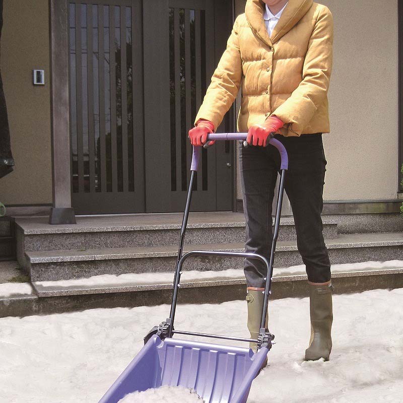 コンパル TATAMU ダンプ ハンディー 折り畳み式 雪押し 雪ハネ 雪用品 雪対策 除雪 雪かき スノーダンプ アサノヤ産業 D