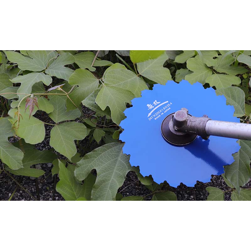 刈払機用回転刈刃 無双 つる草の達人 225mm×24T×1.8 0342 三陽金属 つる草 除草 刈払機 刈刃 防J DZ