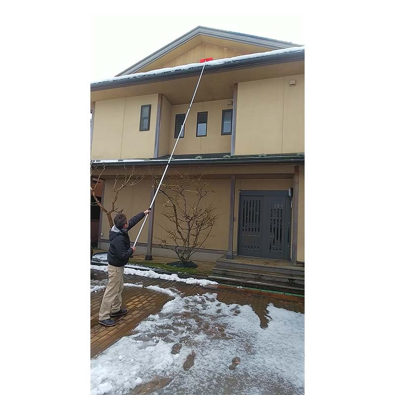 コンパル アルミ 雪落し 6m 伸縮式 雪落とし 雪下ろし カーポート 屋根 高所 アサノヤ産業 D