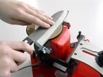 N-822 刃研ぎ名人チップソー (ダイヤモンド砥石1枚付属) ニシガキ 三冨D