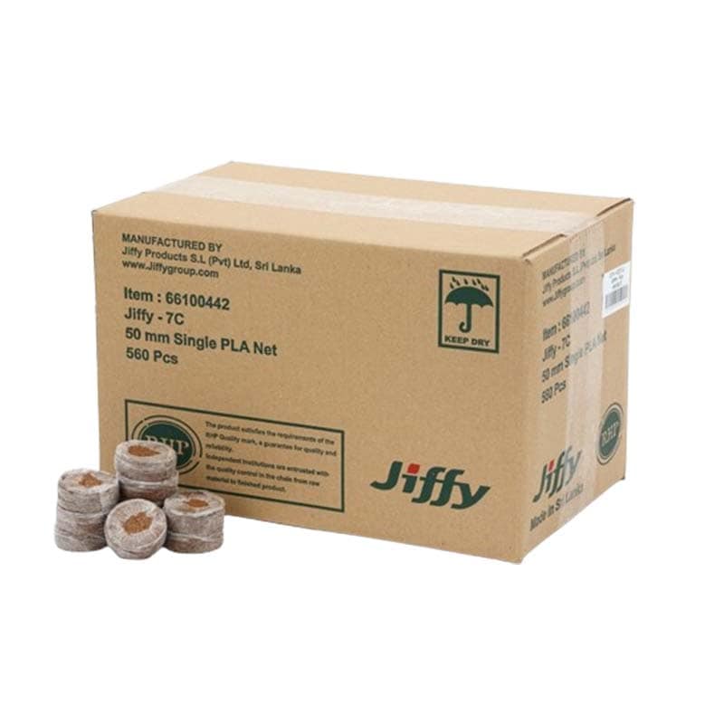 プラスワイズ本店｜ジフィーセブンC 50mm 560個入 PLA ココピート