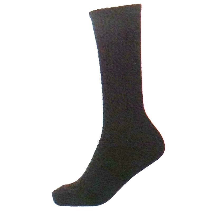 ブレスサーモ レギュラー丈 ソックス グレー 25～27cm 靴下 三冨D