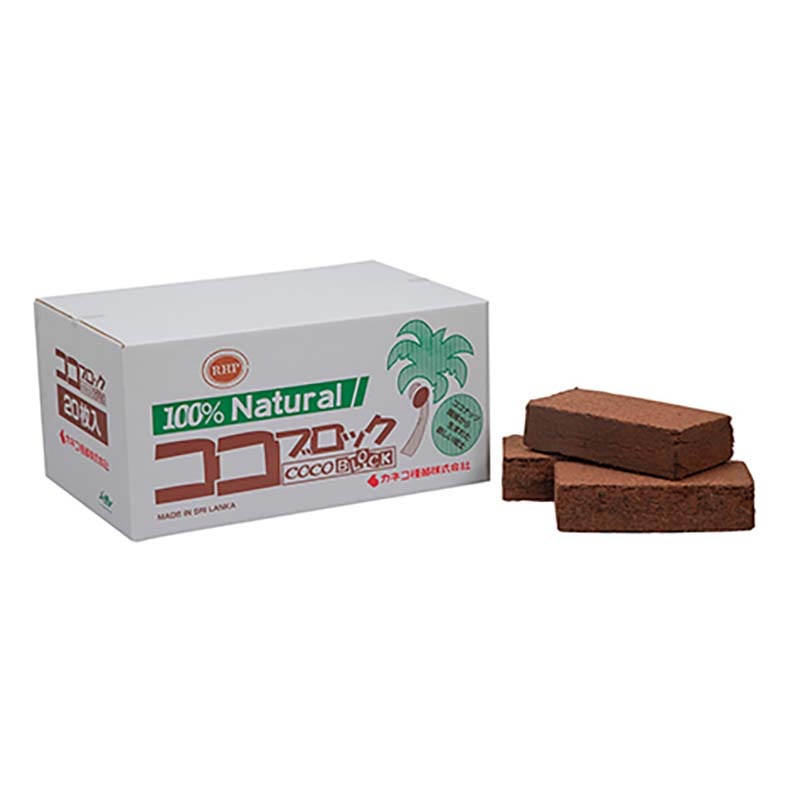 養液栽培専用培地 ココブロック 10個入 栽培 培地 イチゴ カ施 代引不可