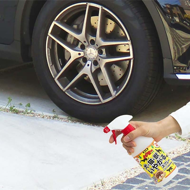 犬・猫・獣いやがるスプレー 500ml 日本製 犬 猫 獣 臭覚 刺激 天然成分 安心 安全 児玉 花壇 家の回り 福KD