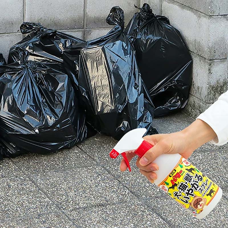 犬・猫・獣いやがるスプレー 500ml 日本製 犬 猫 獣 臭覚 刺激 天然成分 安心 安全 児玉 花壇 家の回り 福KD