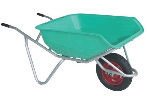 ハラックス アルミ 一輪車 ハーフバケットタイプ CF-3N 容量 80L ノーパンク 防J 代引不可
